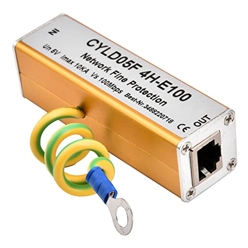 Protezione Da Sovratensione, Adattatore Di Rete Ethernet Rj45 Rj11 Protezione Da Sovratensione Di Rete, Protezione Da Sovratensione Adatta Alla Protez