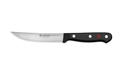 Abert - 6 Coltelli Per Bistecca/Pizza - Manico Nero