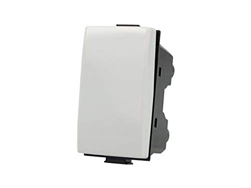 Interruttore 1P 16A Unipolare Bianco Compatibile Con Bticino Matix