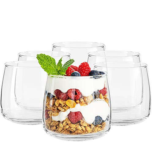 Trend For Home Set Bicchieri Gin Tonic 475 Ml Coppe Gelato Vetro 6 Pezzi Coppette Gelato Coppette Per Tiramisù Bicchieri Per Dolci Monoporzione Ciotol