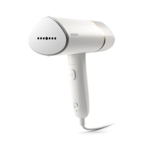Philips 3000 Series Stiratore Verticale - 1000W, Vapore 20G/Min, Piastra Riscaldata, Bianco (Sth3020/10)