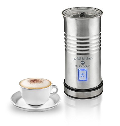 Macom Just Kitchen 867 Milkaccino Monta Scaldalatte/Cappuccinatore Elettrico, Acciaio Spazzolato