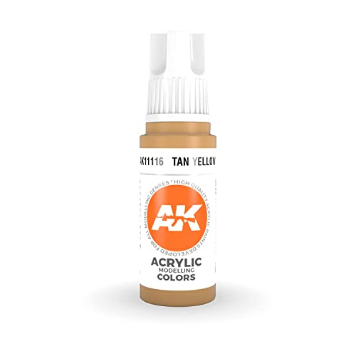 Ak Interactive 3Rd Gen Acrylic Tan Yellow 17Ml