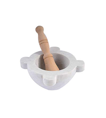 Mortaio Machx In Marmo Con Pestello Legno 14 [Machx]