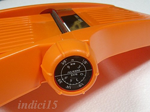 Bernigroup Mandolina Slicer Arancione Affetta Verdure In Blister