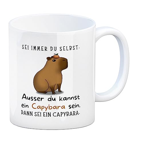 Sii Sempre Te Stesso, Tranne Che Tu Possa Essere Una Capybara Tazza Da Caffè Una Divertente Tazza Per La Vita Lavorativa Capybara, Maialino D'Acqua Ca