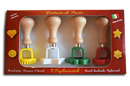 Elettro Center Art.280 Taglia Ravioli, Legno, Multicolore
