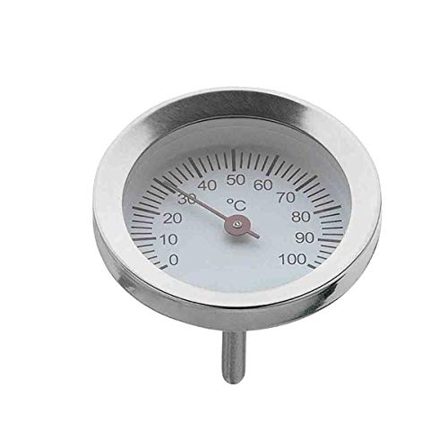Wmf 608566030 Vitalis - Termometro Di Ricambio Per Cottura A Vapore, Rotondo, In Acciaio Inox Cromargan Lucidato, Resistente Al Calore Fino A 100°C, I