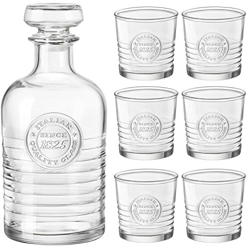 Bormioli Rocco 174930 Servizio Bicchieri Officina 7 Pezzi Spirits Lt1/Cl30