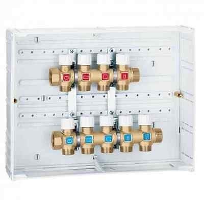Caleffi 360043 Collettori Di Distribuzione Idrosanitaria 3/4’’ 4-3