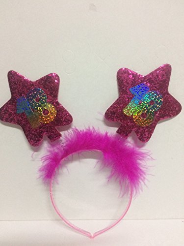 Cerchietto 18 Anni Stelle Fuxia Gadget Idea Regalo Scherzo Per Festa Compleanno