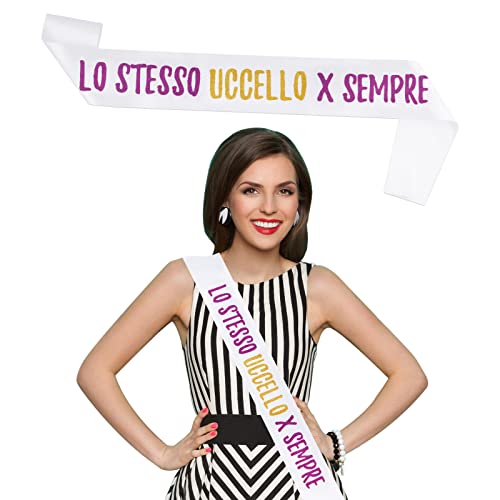 Betessin Futura Sposa Gadget Fascia Lo Stesso Uccello Per Sempre Spilla Futura Sposa Accessori Festa Addio Al Celibato Partitio Matrimonio Nozze Fidan