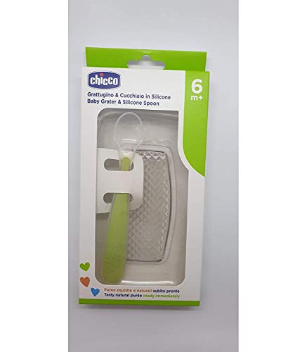 Baby Grater And Silicone Spoon 6 M+