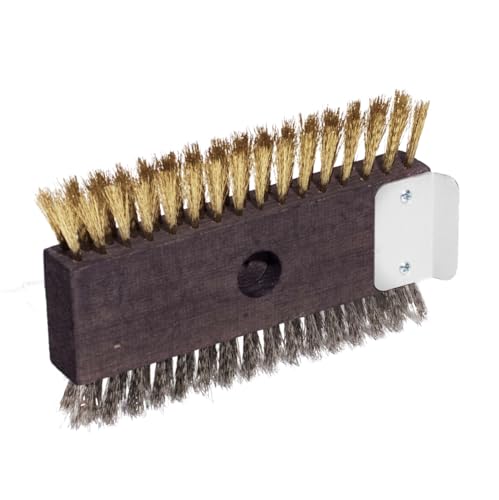 Lilly Codroipo Lll640108 Ricambio Spazzola Doppia Inox-Ottone 108/1