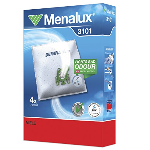 Menalux 3101 Sacchetti Per Aspirapolvere, Carta
