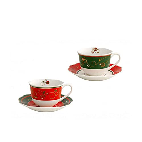 Brandani Tazza The Set 2 Pezzi In Porcellana 53273