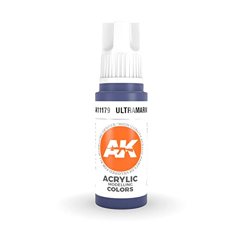 Ak Interactive 3Rd Gen Acrylic Ultramarine 17Ml