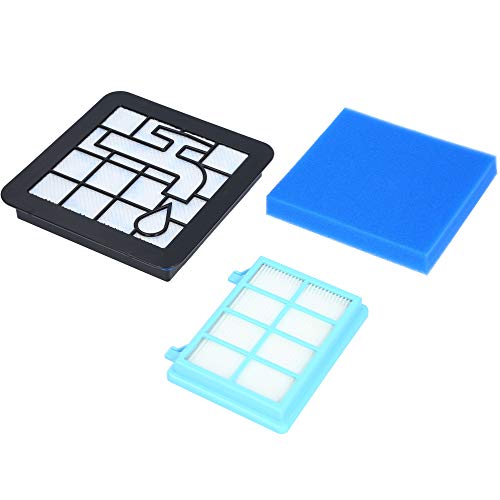 Mcfilter | Filtro Adatto Per Philips Fc8010/01 Fc9332/09 Fc9328?Fc9334 Fc9349?Fc9353 Fc9556 Fc9515 Filtro Hepa Filtro Di Ricambio Per Powerpro Compact