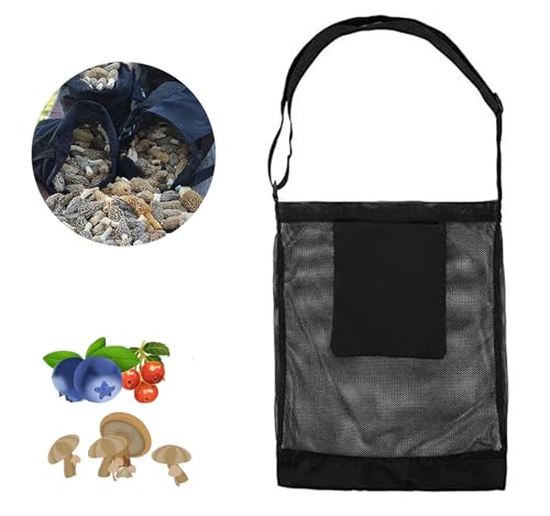 Younlen Borsa Per Foraggiare I Funghi,Borsa Per Raccolta,Borsa Per Il Foraggiamento Pieghevole, Borsa Per La Raccolta Pieghevole Per La Raccolta Della