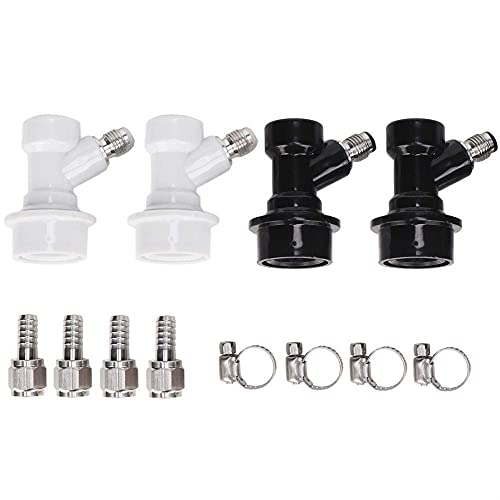 Liquid Ball Lock, Niunion Connettore Per Blocco Palla, Acciaio Inossidabile Carbonatore Serratura A Sfera Liquida Brewing Connettore Di Plastica Con L