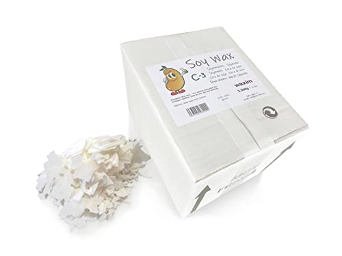 Waxim. Cera Di Soia Naturewax C-3 Per Candele Ecologiche E Cosmetici Naturali 2.500 G In Scaglie.