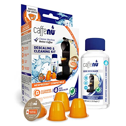 Caffenu | Capsule E Kit Di Decalcificazione Espresso Per Macchine Da Caffè | Accessori Da Barista Indispensabili Per Completare Il Kit Barista