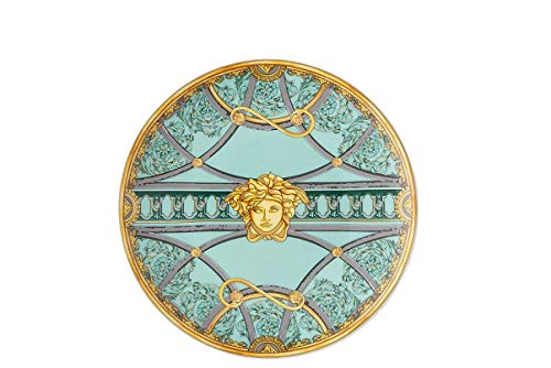 Versace Piattino Cm 17" La Scala Del Palazzo Verde