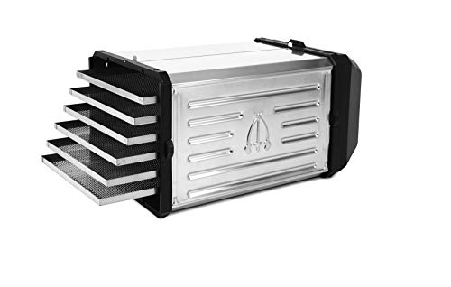 Tre Spade Atacama Pro Deluxe Inox Essiccatore 6 Vassoi Essica Frutta Verdura Funghi Ecc.
