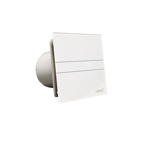 Cata E-100 M Aspiratore Bagno Serie E Methacrylate Standard Pannello Frontale In Metacrilato Bianco Classe Energetica B Aspiratore Da Bagno Silenzioso