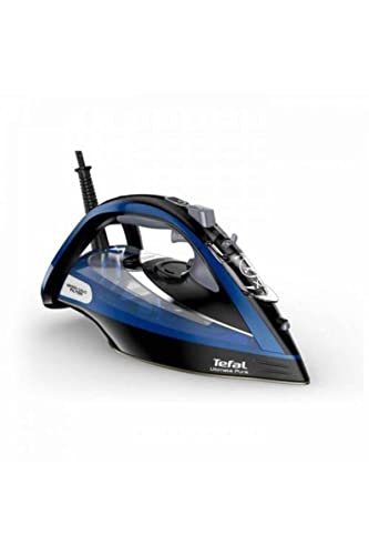 Plancha De Vapor Tefal Fv9848E0 Plancha Vapor-Seco 3200 W Negro, Azul, Metálico