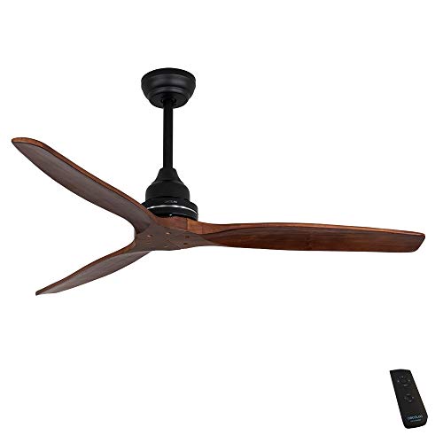 Cecotec - Ventilatore Da Soffitto Energysilence Aero 580, 70 W, Basso Consumo Energetico, 3 Pale Da 52 «/132 Cm Di Diametro, Motore In Rame, 3 Velocit