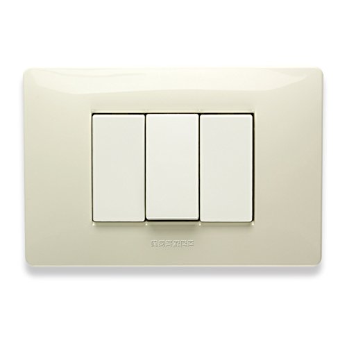 Mix Placca 3 Posti Bianco Safa (Master Cod. 21Mx283)