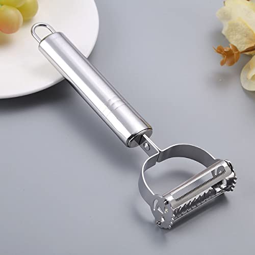 Pelapatate, Pelapatate Multifunzione, Acciaio Inox Peeler Di Frutta, Adatto Per Pelare Per Mele, Carote, Cetriolo E Varie Verdure E Frutta,Grattugie