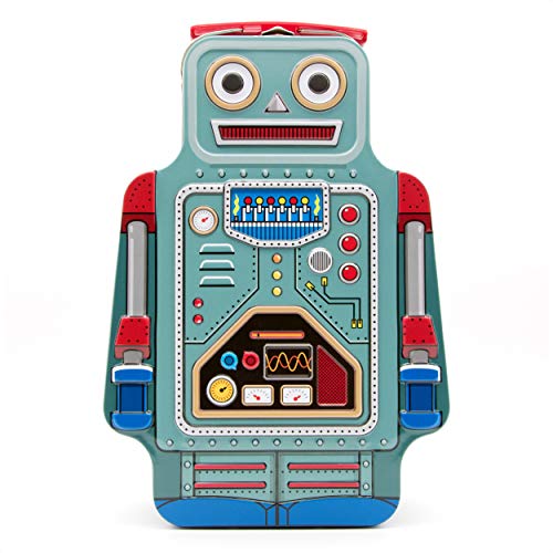 Suck Uk - Contenitore Per Il Pranzo In Latta, A Forma Di Robot, Multicolore