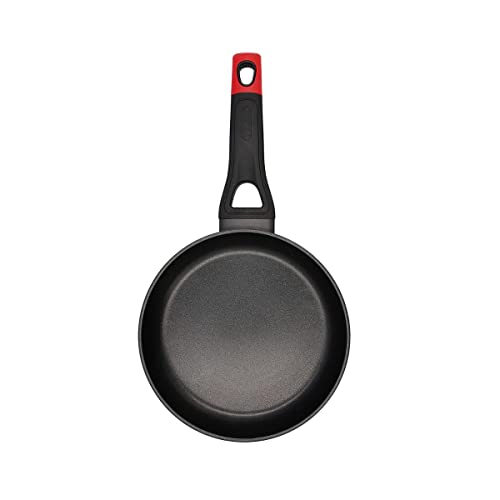 Pyrex Optima Plus Padella Alluminio Forgiato, Nero, 22 Cm