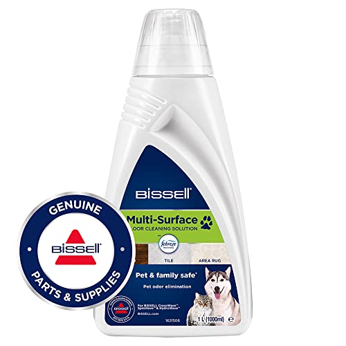 Bissell Multi-Surface Pet | Per Pavimenti Duri, Legno Massello, Piastrelle, Laminato, Tappetti E Moquette | Rimuove Le Macchie E Rinfresca | 1L | Comp