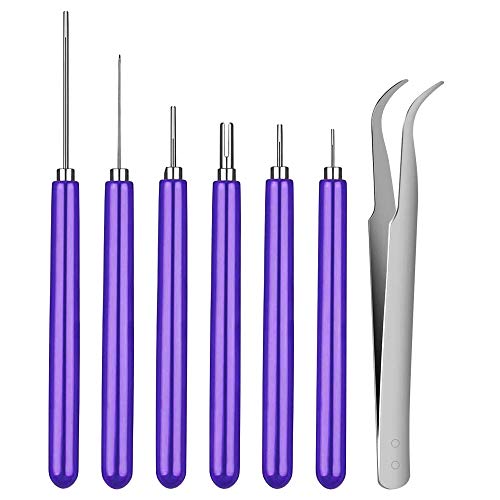 Wlicchs 7 Pezzi Strumenti Di Quilling, Quilling Penna Attrezzi Dimensione Diversa Mestiere Fai Da Te Intaglio Carta Quilling Utensili