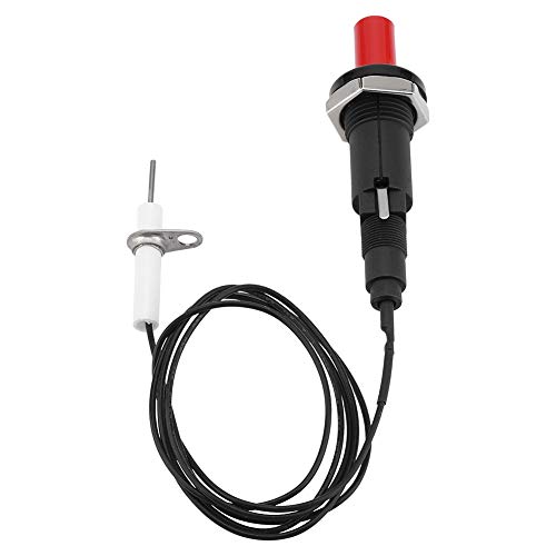 Leinggg Accenditore Piezoelettrico, Kit Accensione Piezoelettrica Accenditore A Pulsante, 1 Out 2 Piezo Spark Ignition Kit Grill Grill Accenditore A P