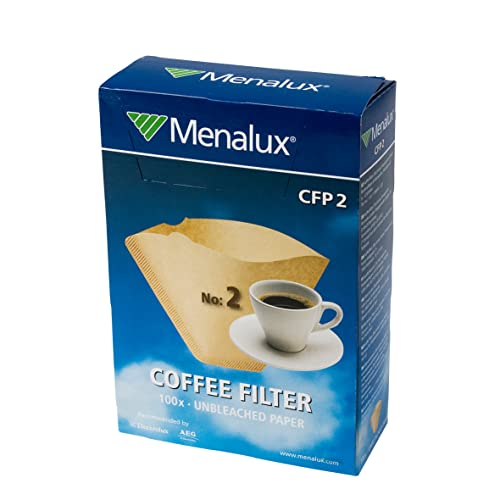 Menalux 900256313 Cfp2 Filtri Caffe In Carta Ecologica, 2 Tazze