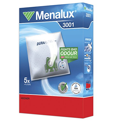 Menalux 900196135 3001 Sacchetti In Tnt Per Traini Hoover Telios, Amigo, Arianne, Sensory, Discovery