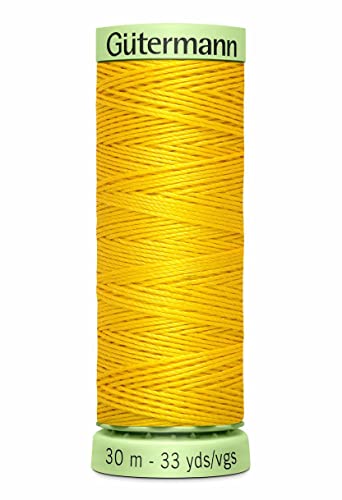 Gutermann, 106, Filo Per Impunture, 30 M, Colore: Giallo