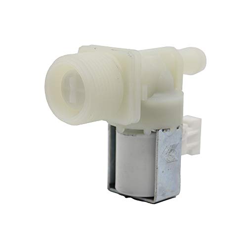 Marel Shop® - Elettrovalvola Valvola Carico Acqua 1 Via 180° Per Lavatrice Compatibile Con Miele Per Modelli: Pw5064 - Pw5065 - Pw5065Os - W2249 - W22