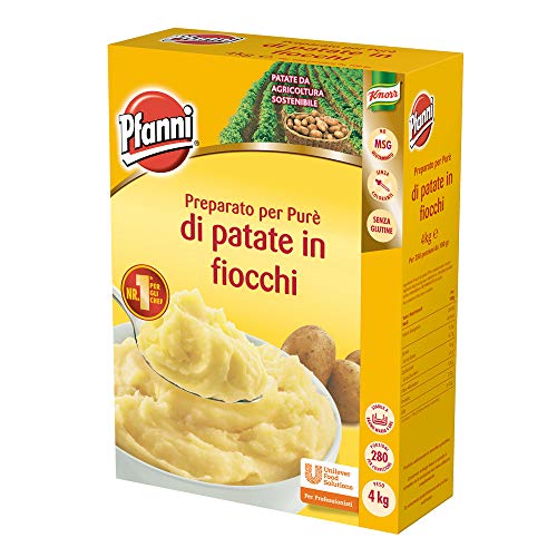 Pfanni Preparato Per Pure' Di Patate In Fiocchi Confezione Da 4 Kg (1000042928)