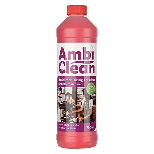 Ambiclean, Decalcificante Universale Per Macchine Da Caffè, Bollitore, Ferro Da Stiro, Ecc. | Compatibile Con Tutti I Produttori – 750 Ml