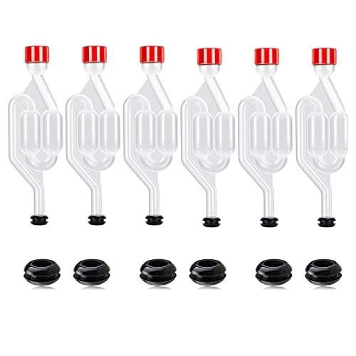 Kit Airlock Per Fermentazione, Birra, Vino, Crauti, Kimchi E Altri Progetti Di Fermentazione (S-Bubble Airlock)