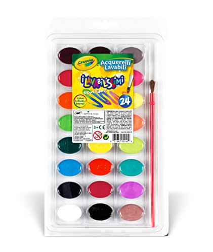Crayola 53-0524 24 Pan Acquarello