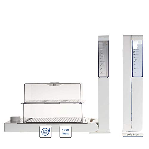 Vivo Vapo Jet | Vaporiera Istantanea, Salva Spazio, Vaporiera Elettrica | Cottura Al Vapore, Utile Anche Per Sterilizzare