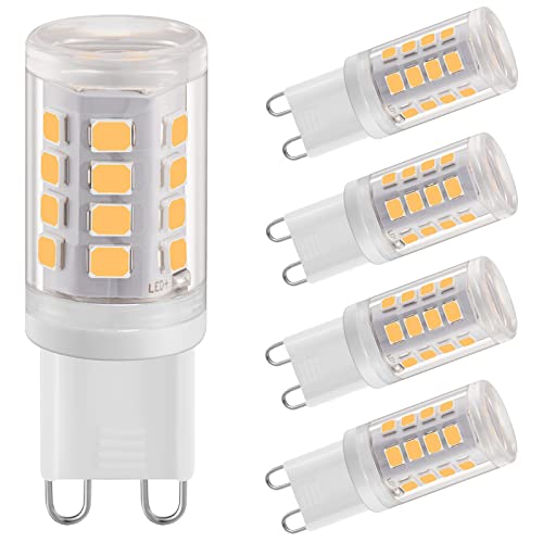 Lampadine Led G9 2W Bianco Naturale 4000K, Lampadine Led G9, Equivalenti A Lampadine Alogene Da 28W, Lampadine Led G9 Mais Per Illuminazione Domestica