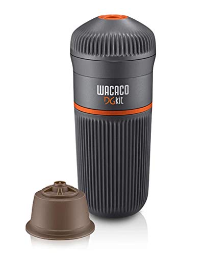 Wacaco Dg Kit, Accessorio Per Macchina Per Caffè Espresso Portatile Nanopresso, Compatibile Con Capsule Di Caffè Dg, Perfetto Per Viaggiare, Campeggio