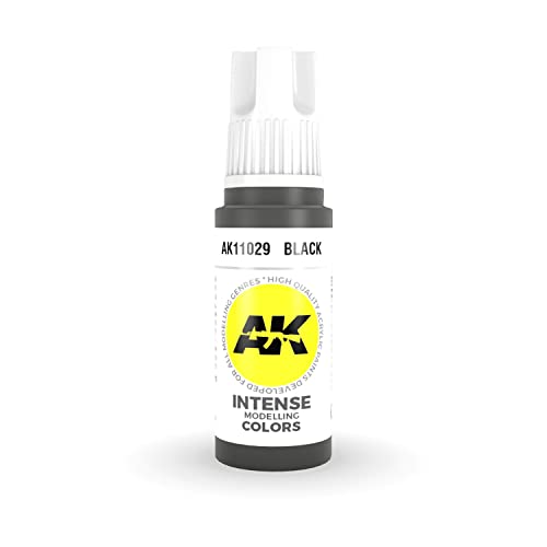 Ak Interactive 3Rd Gen Acrylic Black 17Ml
